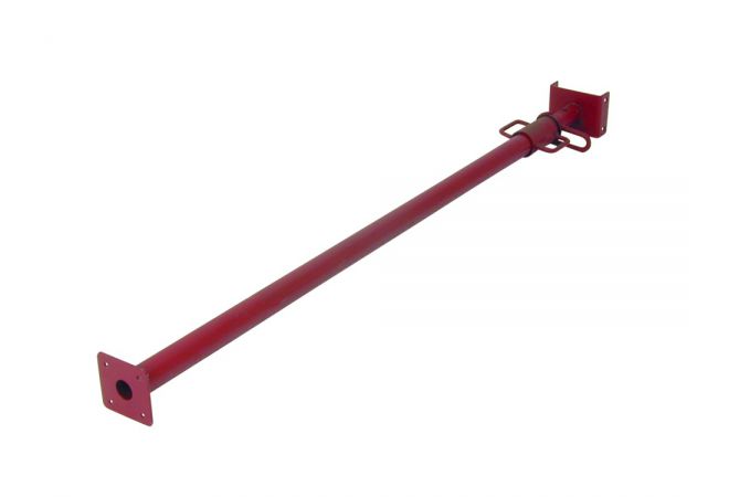 Betonstempel Schroefstempel gelakt staal 1,60 - 2,90 m rood klasse A JSK290 291552 - JSK Handelsonderneming
