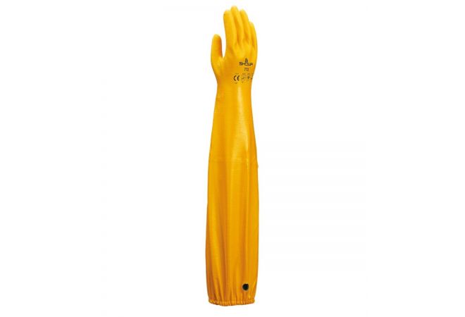 SHOWA 772 Werkhandschoen Nitrile (doos ... paar) (maten 8-10) (lengte 650 mm) - 2.42.00.772.00 - gratis bezorging - JSK Handelsonderneming