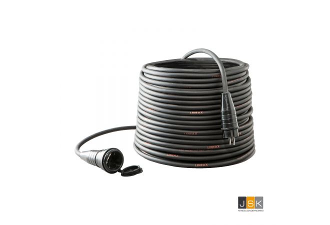 Verlengkabel met zware rubberkabel H07RN-F 10 meter | 090.688 / 104725 - JSK Handelsonderneming