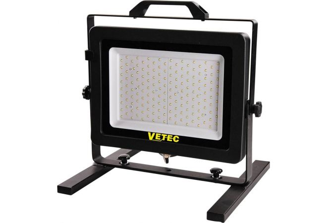 Vetec VLD-3C 150-1 LED Afbouwlamp 150W schakelbaar in 3 kleuren | Kleurtemperatuur 3000°/4000°/5000°K | klasse 1 | 5 meter snoer op standaard | 55.109.65 - JSK Handelsonderneming