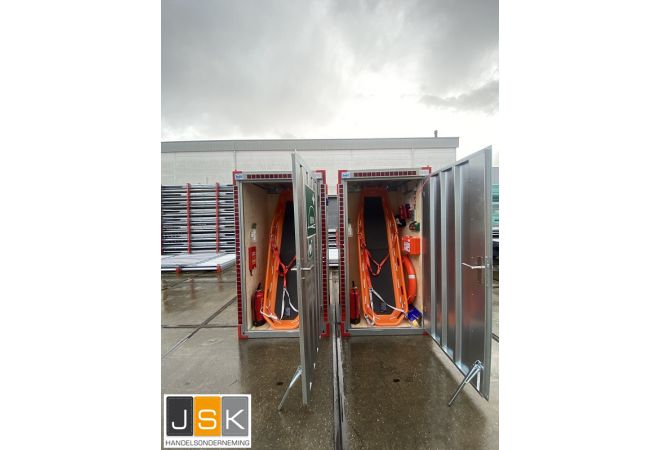 EHBO - BHV container unit | Premium uitvoering | KV3 - JSK Handelsonderneming