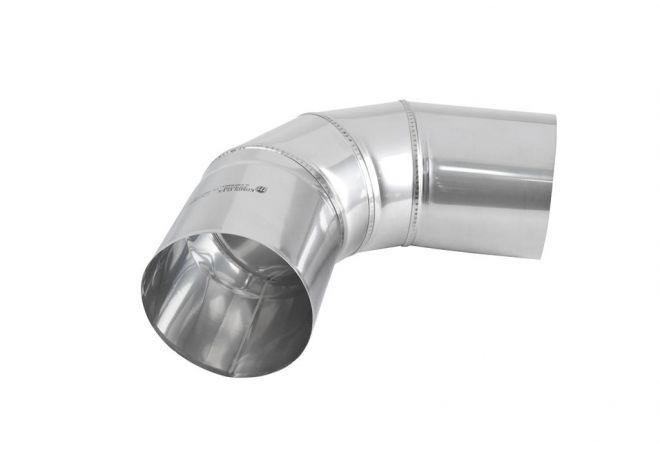 Master RVS uitlaatpijp Ø150mm x 90 | RVS 90° verbrandingskniestuk | Passend op BV110E BV170E BV290E AIR-BUS BV310 | 4013.247 - JSK Handelsonderneming