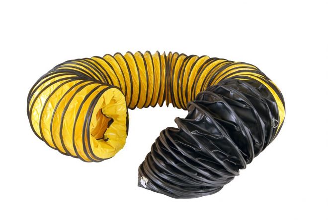 Flexibele hittebestendige slang Ø305mm x 7,60 meter - 4515.553