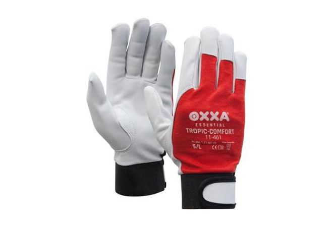 111461 OXXA® Tropic-Comfort 11-461 werkhandschoen (Doos 120 paar) (Maat 8-11) - 1.11.461 - JSK Handelsonderneming