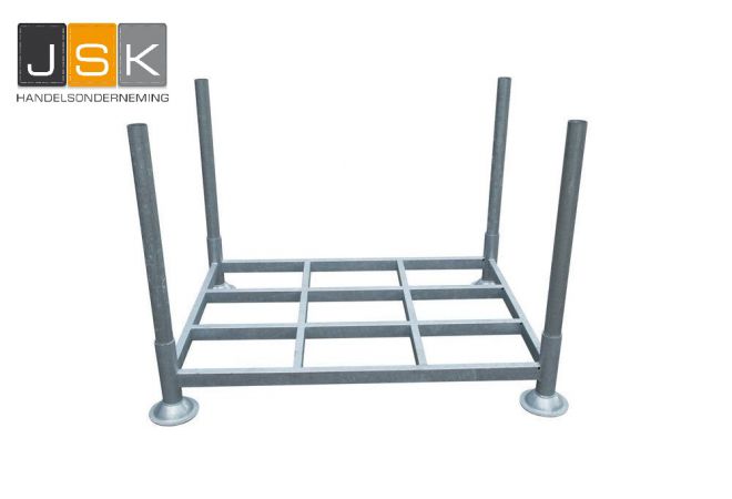 Euro-Racks 1370x1000x310 mm hartafmeting | 1545x1180x310 mm buitenafmeting | 1300x930 mm binnenafmeting | Laadvermogen 2000 kg8 - JSK Handelsonderneming