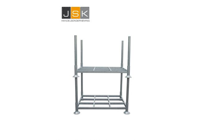 Raampallet 1370x1000 mm | 1545x1180x310 mm buitenafmeting | 1300x930 mm binnenafmeting | Laadvermogen 2.000 kg - JSK Handelsonderneming