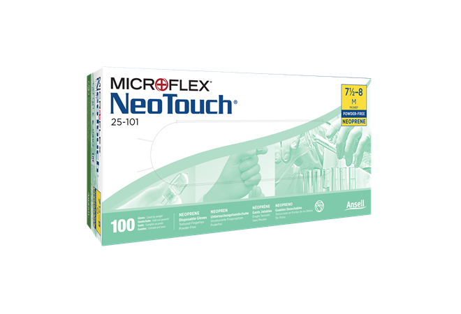 19093000 | Ansell NeoTouch 25-101 handschoen, lengte 240 mm | 1.90.930.00 - JSK Handelsonderneming