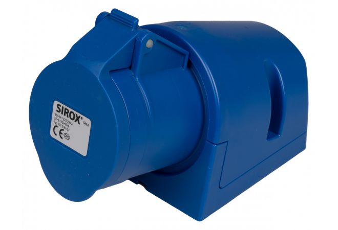 601.236 | PCE 123-6V CEE-form WCD 32A 3p 6h IP44 opbouw - 102583 / 601.236 | 230V 6h | kleur Blauw - JSK Handelsonderneming