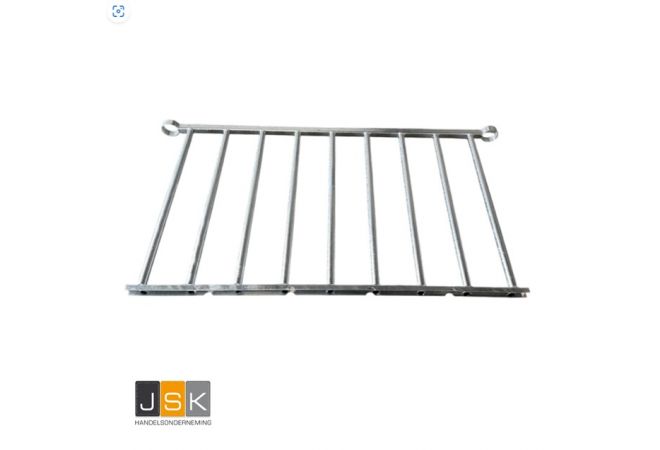 Uitneembare zijwanden set voor stapelrack 1370x1000, set van 3 stuks