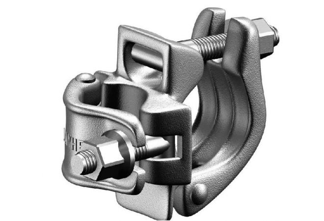 Kruiskoppeling Bout 48.3 mm | gegalvaniseerd | Right angle coupler DC-H heavy-duty | Hot-dip galvanized | DF-R003