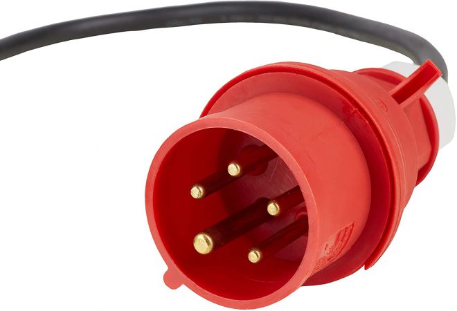 1153650 | Brennenstuhl Compacte Stroomverdeler Bkv 2/4 T Ip44 / Bouwstroomverdeler met Draaggreep, Ca. 2 M Kabel, voor Continu Gebruik Buitenshuis IP44 - JSK Handelsonderneming