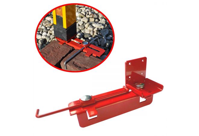 Metselprofiel Profiel Support | Pince de façade pour profil de maçonnerie | Fassadenklemme mit Mauerwerksprofil | Masonry profile facade clamp - JSK Handelsonderneming