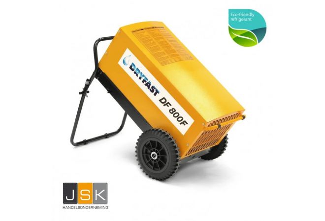 DF800PF Dryfast bouwdroger ingebouwde Aspen pompkit en filter | Capaciteit max. 150 l / 24 uur | Koelgas R454C - JSK Handelsonderneming