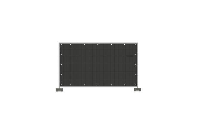 Evenement Bouwhek Afdekgaas 176*341 cm  | Bouwhek winddoek | bouwhekkleed | 176 cm x 341 cm, 150 (gr/m2), rondom gestikte zoom met extra bandversterking van geweven PE