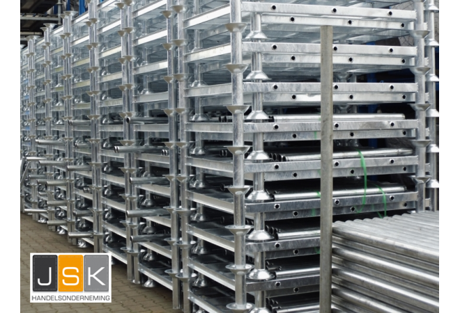 Stacking Rack (Euro-Rack) Small | Mobilrack | Stapelrack | Stapelrekken | Rongenpallet | Bandenrek | 1545x1180x310mm | Laadvermogen 1.500 kg - JSK Handelsonderneming