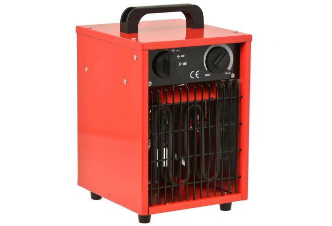 Blaze industriële kachel 3000W 30m2 | Capaciteit 1.5 - 3 kW | Aansluitspanning 230 V / 50 Hz | Luchtopbrengst 473 m³/uur - JSK Handelsonderneming