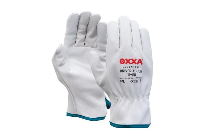 11141810 OXXA® Driver-Touch 11-418 handschoen schaapnaplederen (Officiers)handschoen (Per dozijn / 12 paar) (Maat 7-11) - 1.11.418.10 - JSK Handelsonderneming