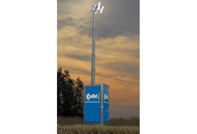 Mobiele werfbeveiliging mast | Mobile Yard Protection Mast | Mobiler Hofschutzmast | Mât de Protection de cour mobile | MSB7-Excellent - JSK Handelsonderneming