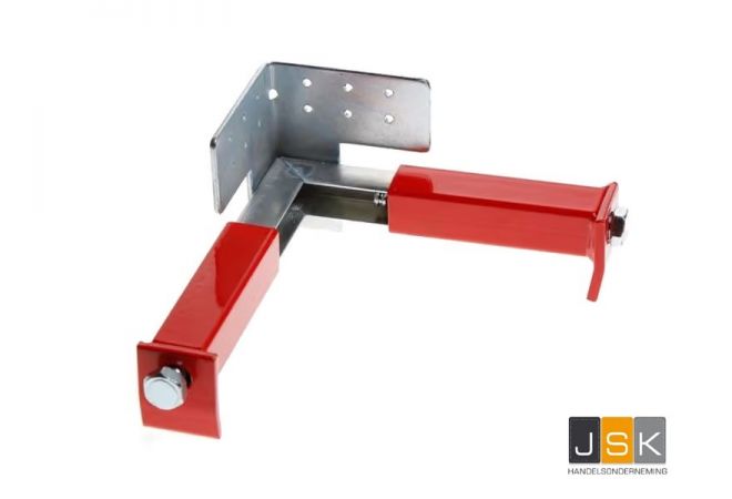 Gevelklem profile support | Profiel Support met werkende breedte van 14,5 tot 23,5 cm | per stuk geleverd