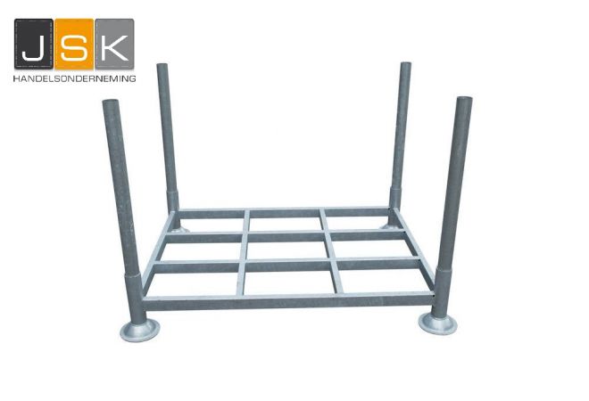 Euro-Rack 1545x1180x310mm buitenafmeting | 1300x930 mm binnenafmeting | Laadvermogen 2.000 kg - JSK Handelsonderneming