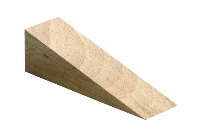 Hardhouten Keggen van beuken hout 23x45x180 mm in netzak 100 stuks