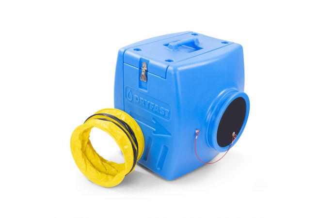 DRYFAST FB300 Filterbox voor stofbeheersing inclusief een aansluitslang van 30 cm en 2 slangklemmen