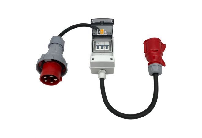 CEE adapter 63A 5p -> CEE 32A 5p 400V - ongezekerd - 635325