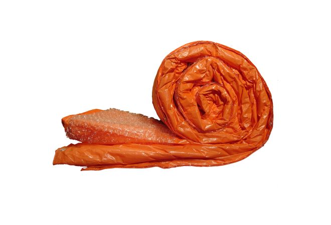 COVER PE (Vorst)isolatie dekkleed met 1 laag noppenfolie Standard 250 gr/m² - 6x4 meter - oranje