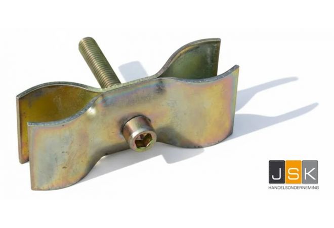Actie Verbindingsklem 42/42 mm standaard met inbusbout | 30 stuks | geen verzendkosten NL