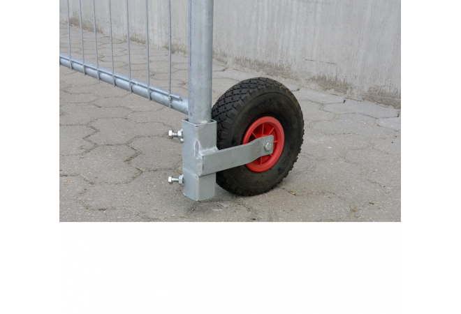 Werf hekwiel met lekvrije rubberen band