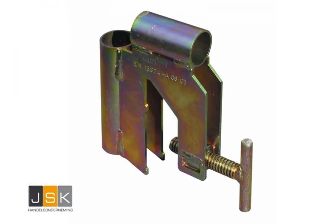 Müba Leuningstaander Damwand Leuninghouder thermisch verzinkt, Sheet Piling Bracket, Spundwand-Halterung, Support de Palplanches