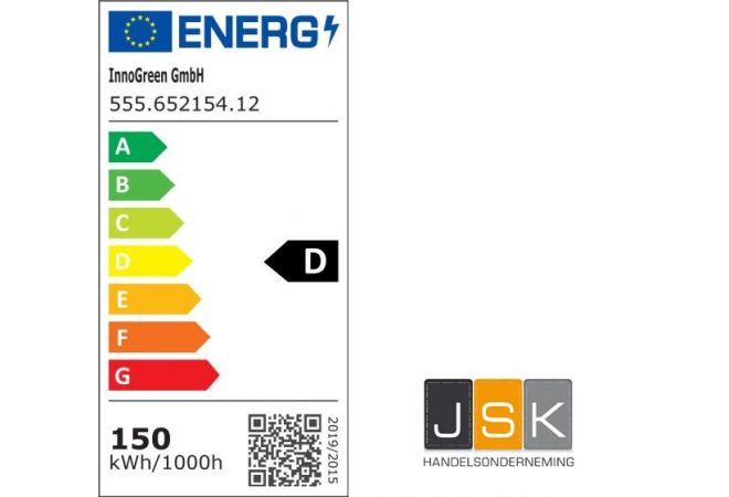 LED schijnwerper Cubic 3.0 50-150Watt bw, 840, IP65, 140lm per Watt InnoGreen, 555.652154.12