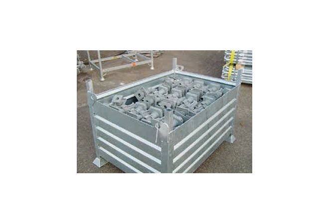 12585 Galvanized Stacking Bins | type 1250 x 850 | Geheel thermisch verzinkt | Max. hijslast 2.000 kilogram