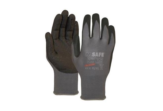 M-Safe Nitrile Microfoam 14-695, met noppen