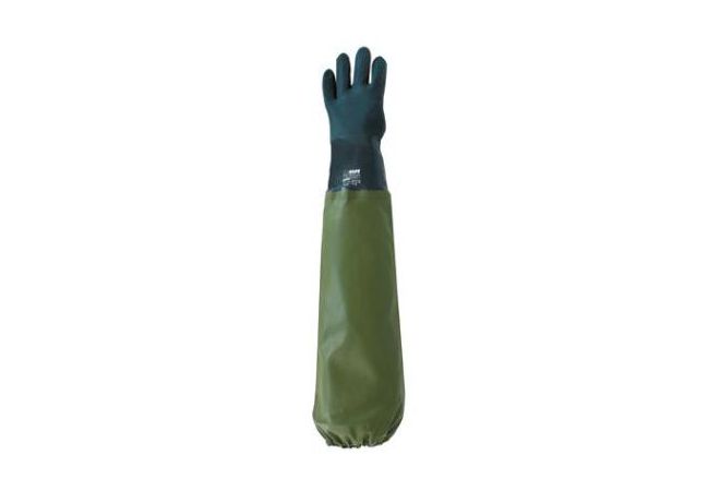 12023571 | PVC groen Plukandschoen links | 1.20.235.71 - JSK Handelsonderneming