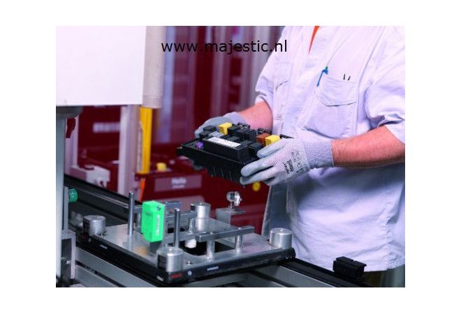 Ansell HyFlex ESD 11-120, palm met nitrilcoating, gebreide manch