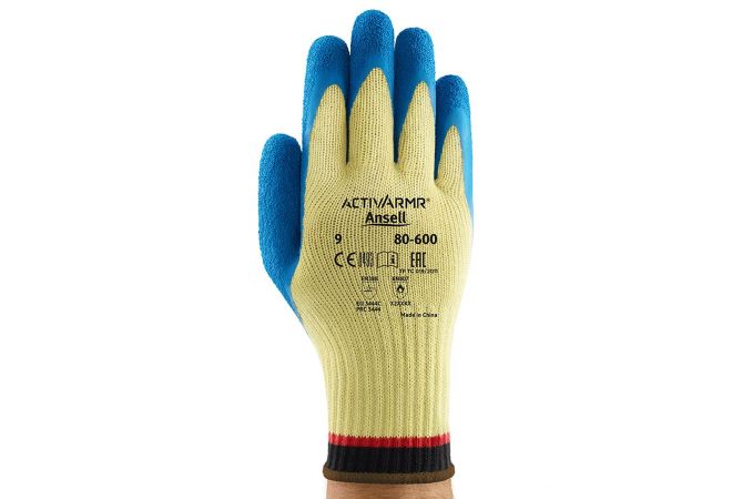 19080700 Ansell ActivArmr 80-600 handschoen (Doos 72 paar) (Maat 7-11) - 1.90.807.00