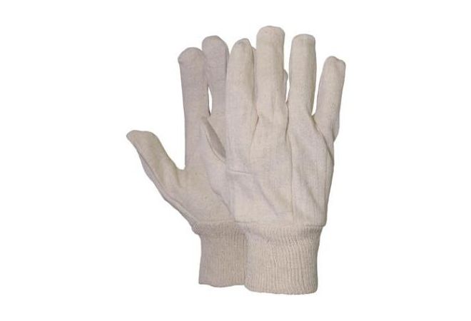 Jersey handschoen écru 255 grams (Doos 25 dozijn) - 1.14.156.00 - JSK Handelsonderneming