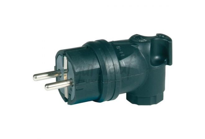 SIROX® volrubber haakse stekker 250 V