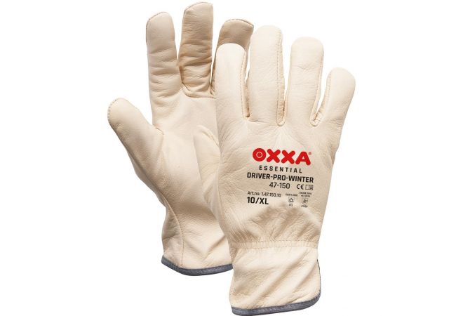 OXXA® Driver-Pro-Winter 47-150 handschoen | doos 60 paar | maat 10-11 | 1.47.150