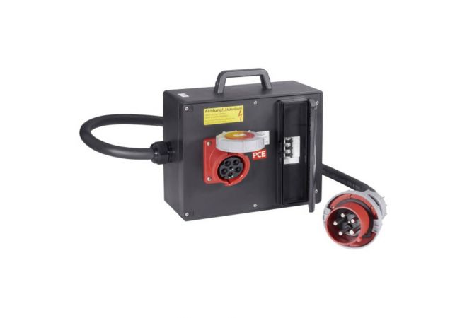 Krachtverloop CEE 125A => CEE 63A 380V-400V, gezekerd, 9226961