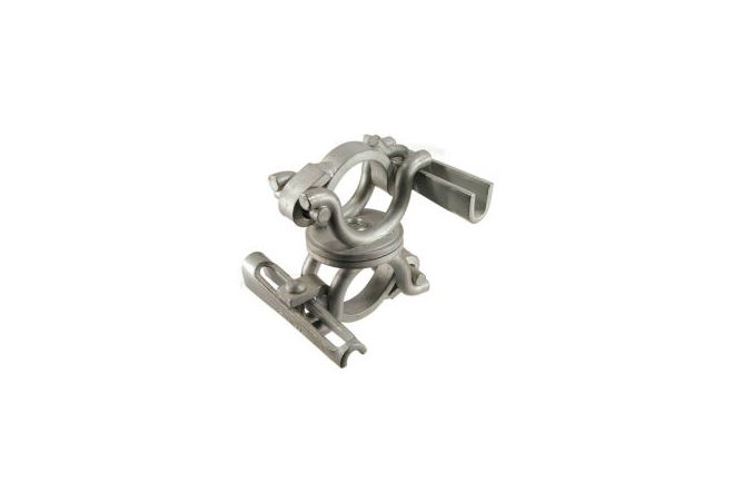 Spiekoppeling draai 48.3/48.3 met vaste spie | Wedge Clamp Swivel | Pince de serrage à coin | Keilklemme drehbar