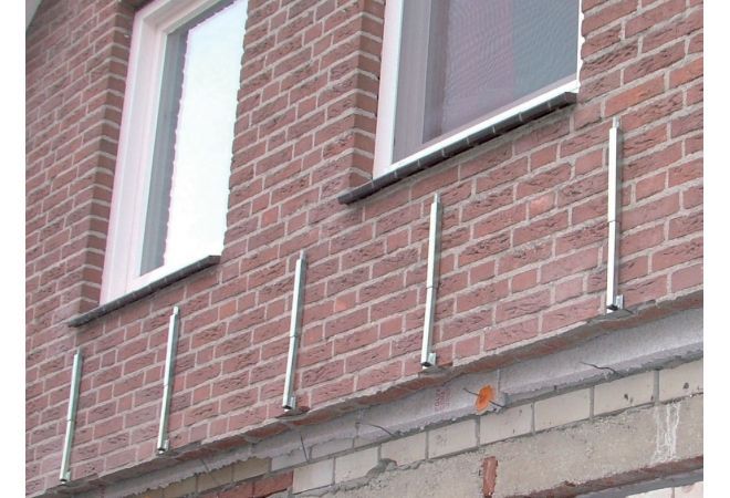 Actie SIB Gevelklem/Renovatieklem - 27,5 tot 45 cm - 7 stuks | Gratis verzending