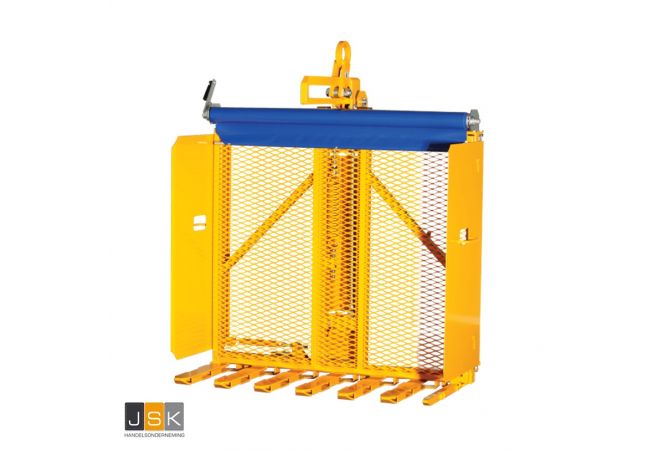 Halve / dubbele torenkraantang - 2100TKT6VU - 800 kg - 170 kg - Gepoedercoat (RAL 1007) - volgens GSP type 310.04TKT-6VU