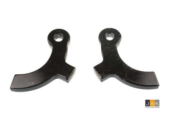Hijsketting met stelconplaat haken | geleverd met testcertificaat | set 1