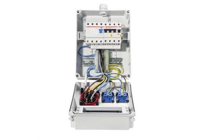 VOTHA® Wandverdeler - bedraad "WORMS"  | 1x CEE 32A 400V~2x Contactdoos 230V~ | WORMS | 062.102.1010
