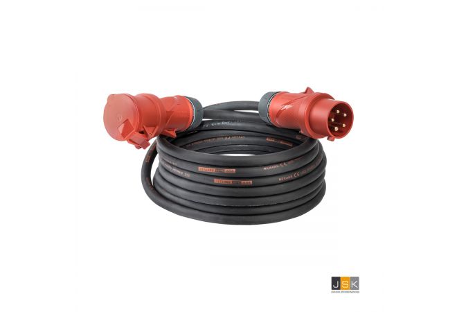122279 Mennekes CEE Krachtstroom Verlengleiding 5 meter 5G2,5 16/5/400 Mennekes PowerTOP Xtra | Type N0550250215MX