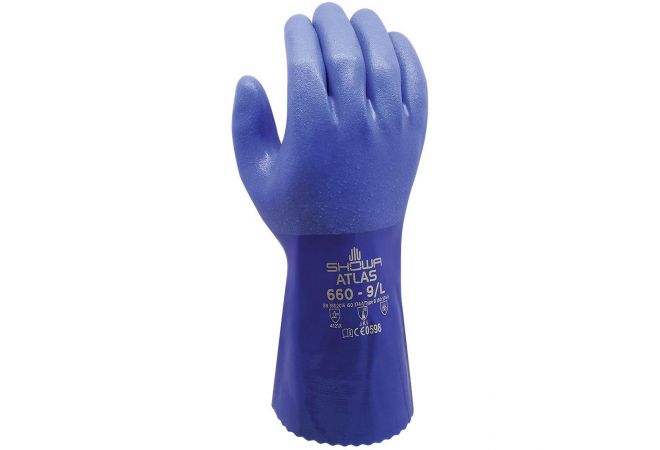 12313000 Showa 660 handschoen (Doos 10 paar) (Maat M-XXL) - 1.23.130.00