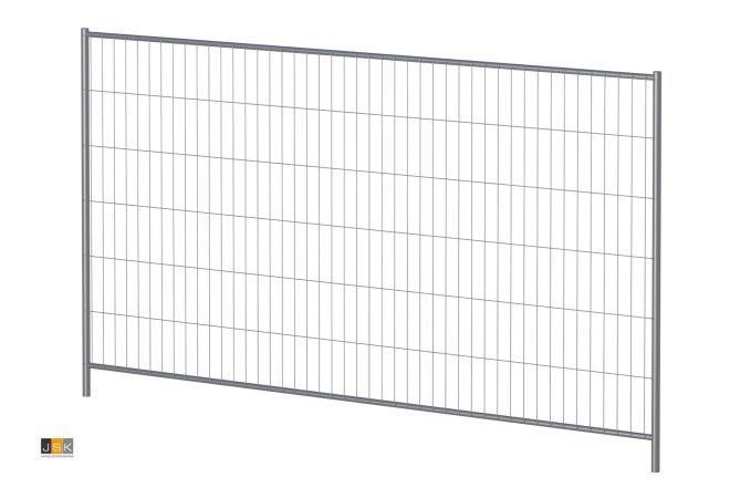 Bouwhek voorverzinkt, kwalitatief goed hek met een 100% rondom gelast frame en 4 ingelaste hoeken 3.500x2.000 mm - verpakkingseenheid 68 stuks af fabriek excl. transport