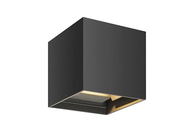 47090 Wandlamp Up-Down COB LED 8W 800 lumen IP65, Binnen- en Buitenverlichtingsarmatuur, licht uitstralingshoek afzonderlijk instelbaar. 3000K warmwit lichtkleur